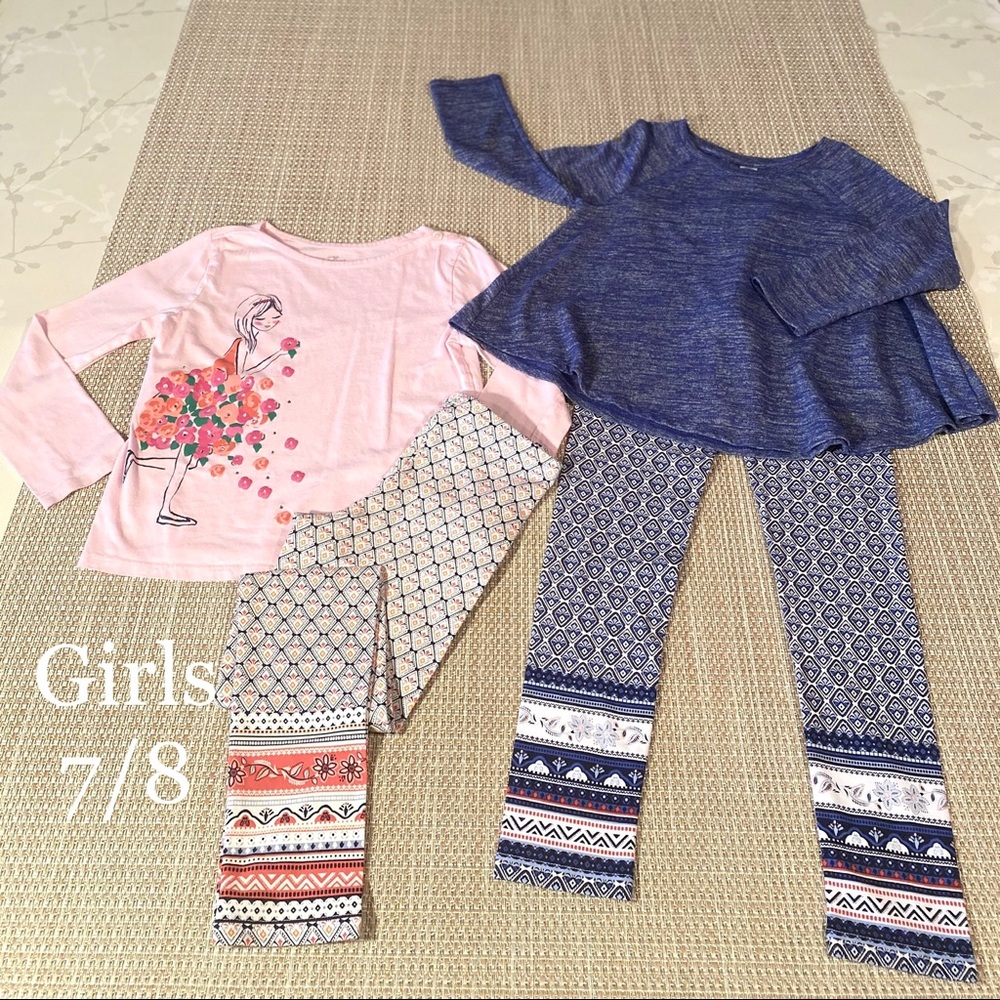 ✔️ SOLD 📬 NWT/ EUC Girls Size 7/8 Bundle, 4 pc.